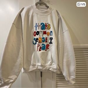 NEW Brett’s Bites That’s Common Sense I Fear Sweatshirt